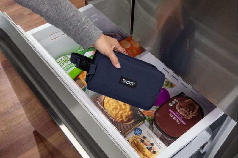 Caja de Snacks PackIt 13 cm × 20 cm × 12 cm Azul Marino