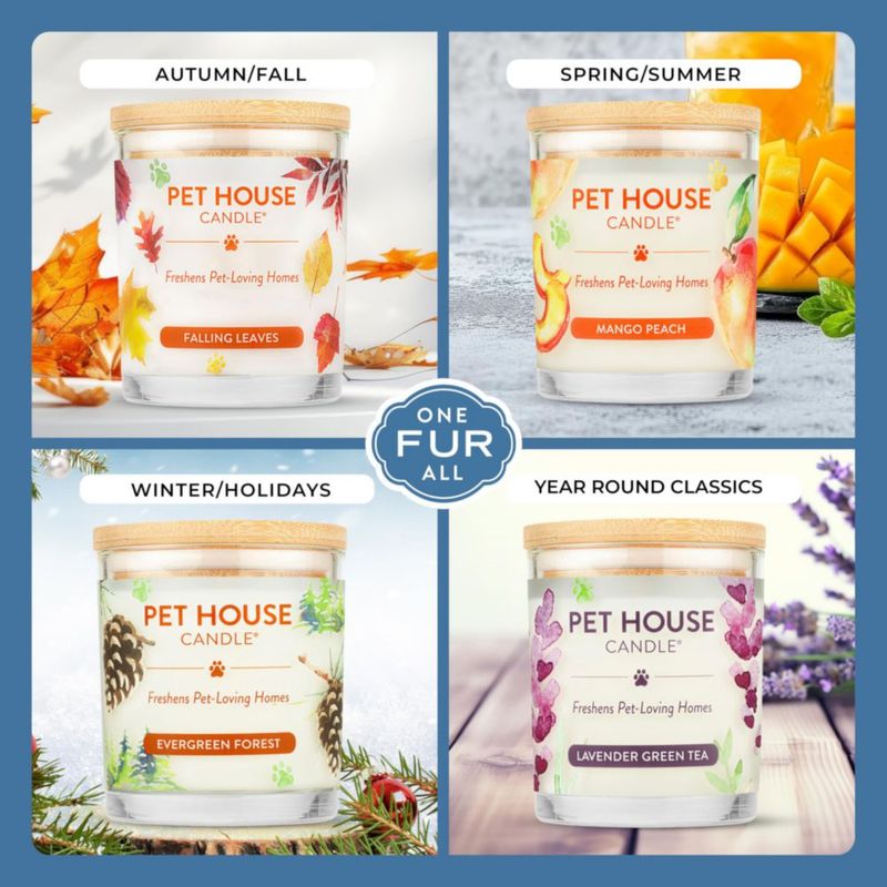 Vela One Fur All 2 unidades Moonlight de origen vegetal