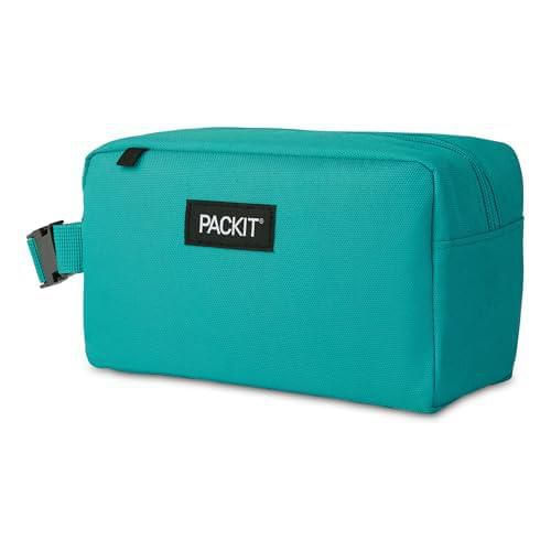 Caja de Snacks PackIt 20 cm Turquesa Plegable