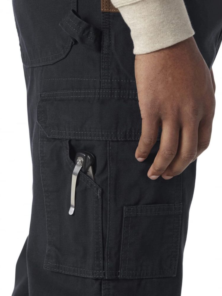 PANTALONES Wrangler Riggs Workwear 86 cm (34 pulg.) de cintura x 76 cm color negro