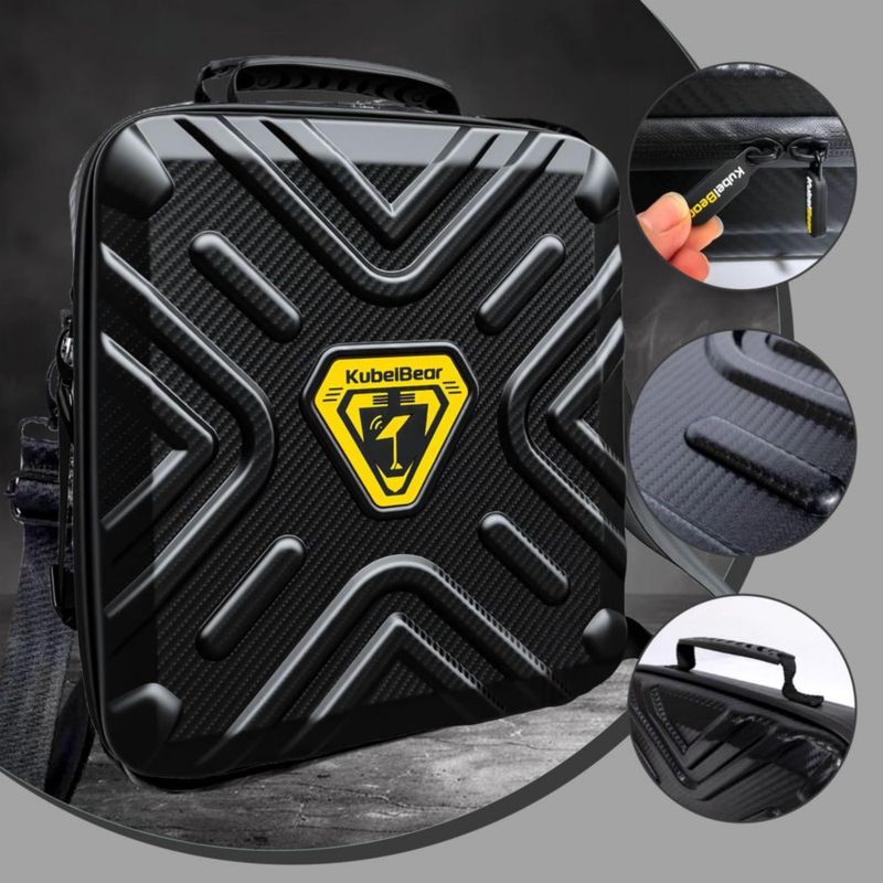 Estuche Impermeable Negro para Antena KuBeiBear Starlink Mini