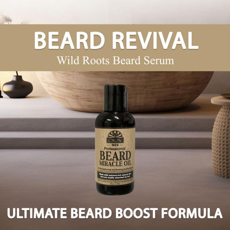 Aceite para Barba OKAY 118 ml Hidratante No Graso