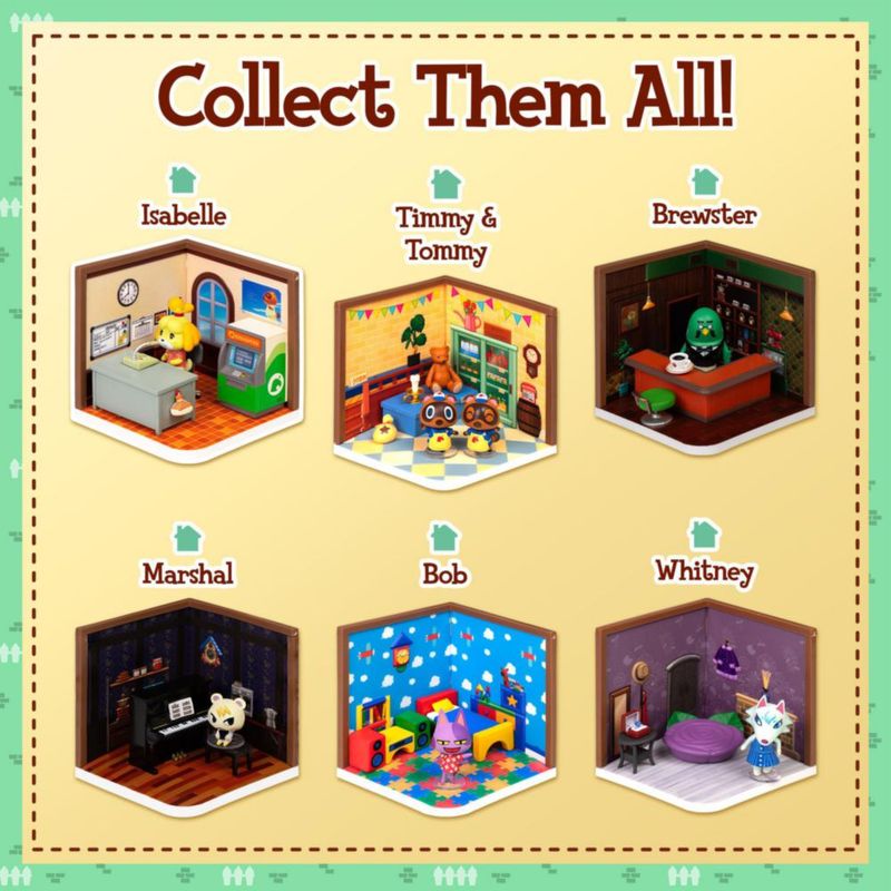 Figurita Hamee Animal Crossing Happy Room - 1 pieza