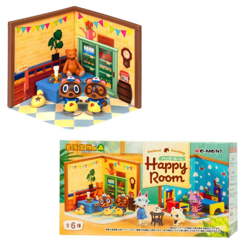 Figurita Hamee Animal Crossing Happy Room - 1 pieza