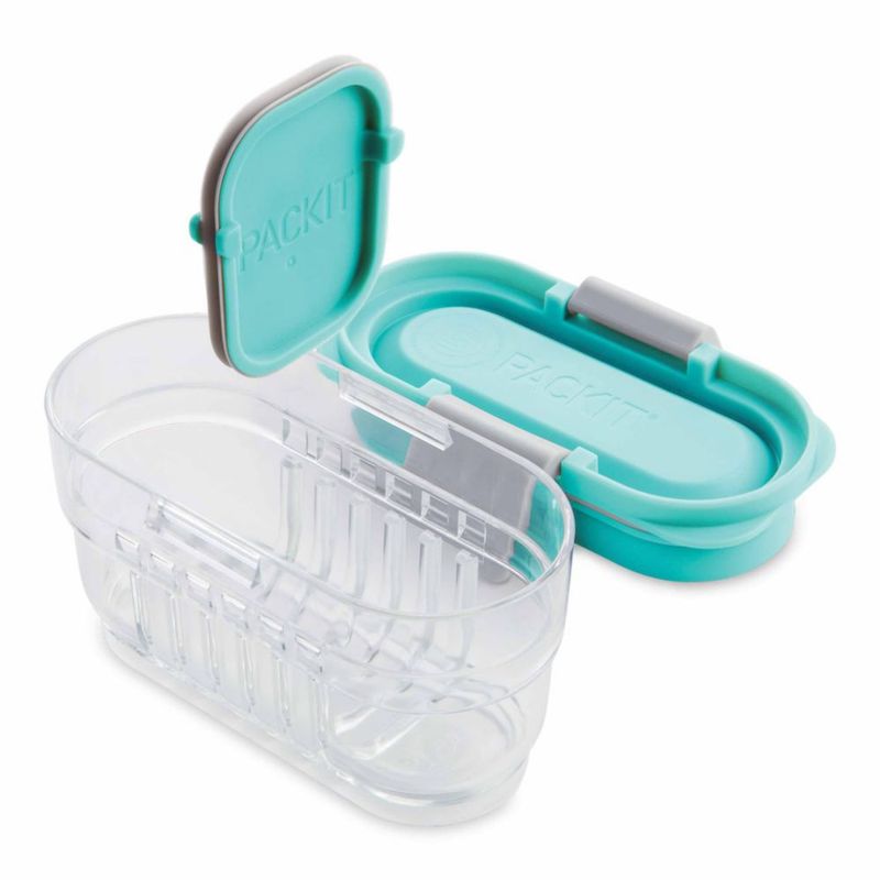 PackIt MOD Mini Bento de Almacenamiento de Alimentos Verde Menta