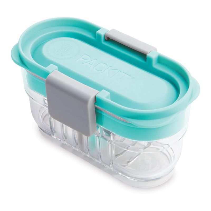 PackIt MOD Mini Bento de Almacenamiento de Alimentos Verde Menta