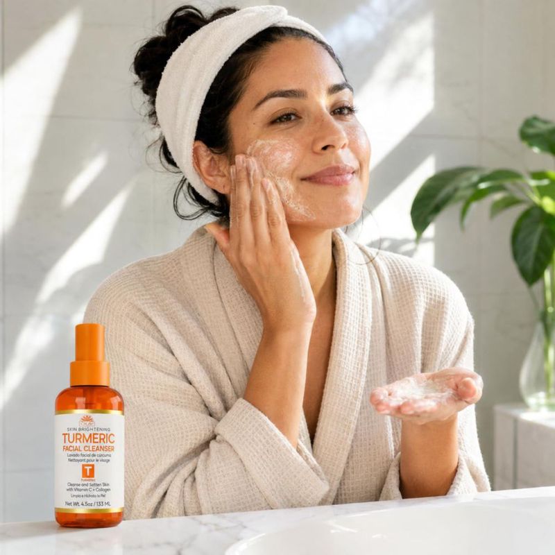 Limpiador facial OKAY 133 ml Cúrcuma y Vitamina C