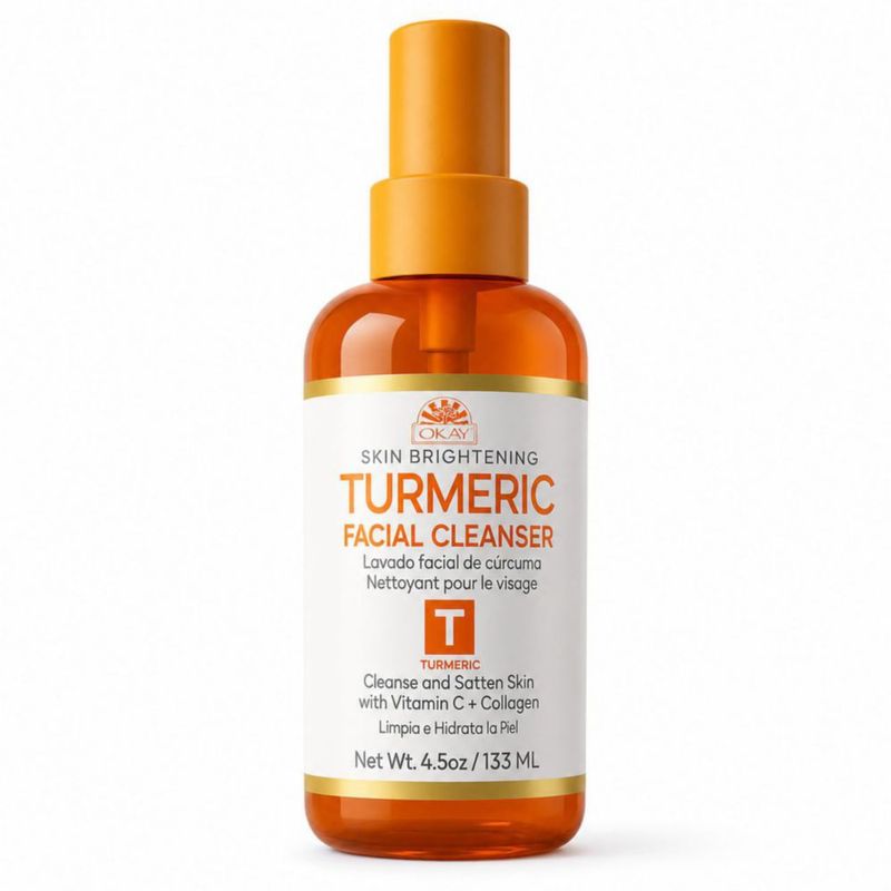 Limpiador facial OKAY 133 ml Cúrcuma y Vitamina C