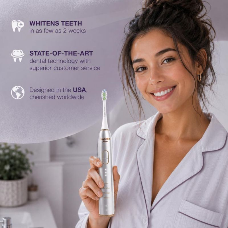 Cepillo de dientes eléctrico Wagner Stern IntelliBrush Blanqueamiento 4 modos