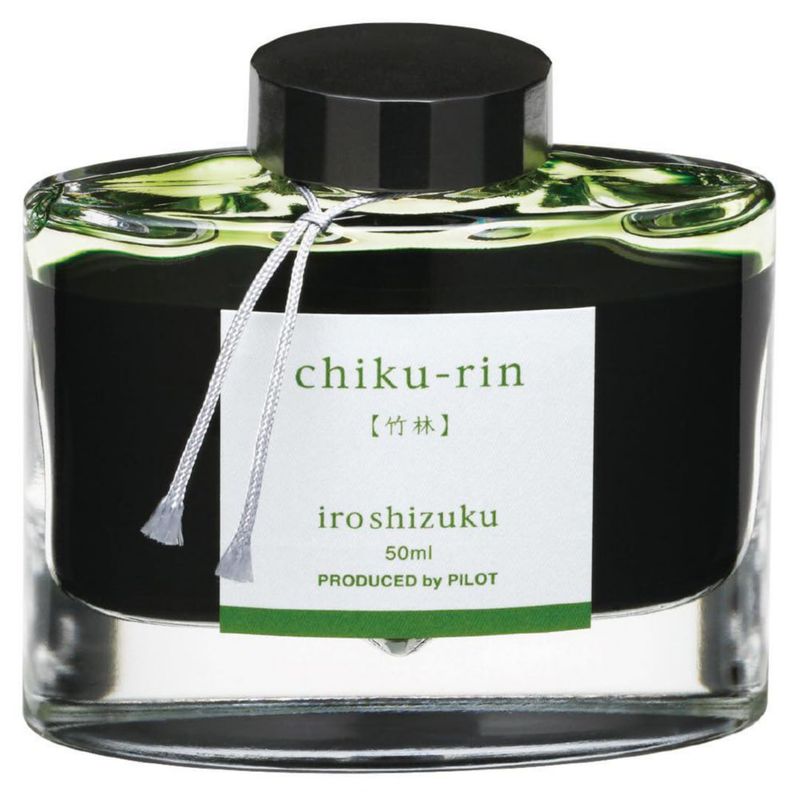 Tinta líquida PILOT Iroshizuku 50 ml Chiku-rin (Bosque de Bambú)