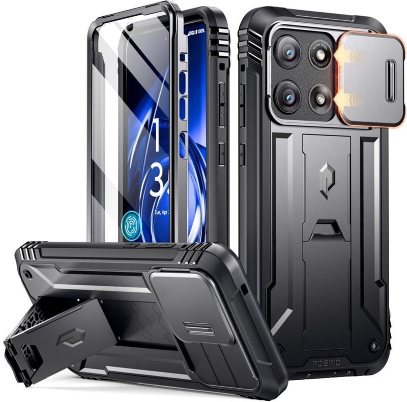 Funda para Celular Poetic Moto G Stylus 5G 2026 Negra