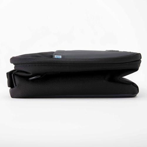 Lonchera PackIt 21x15x23 cm Negro/Gris con Correa Cruzada