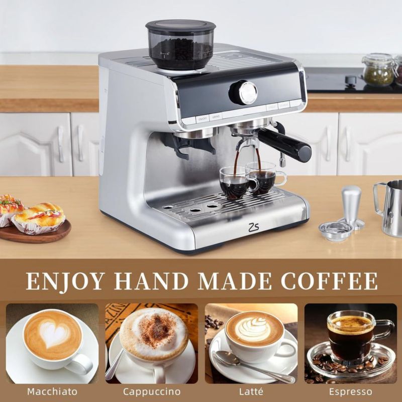 Máquina de Espresso GarveeHome 27 L PID Plateado