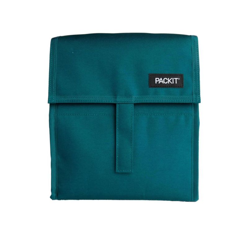 Bolsa de almuerzo PackIt 25x22x16 cm Verde Teal profundo