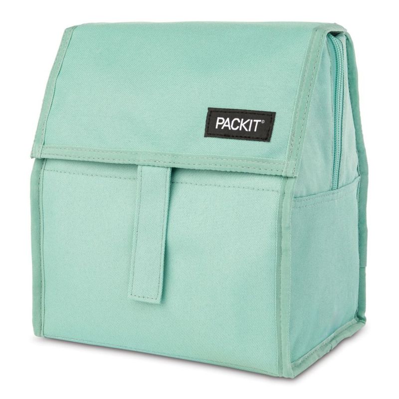 Bolsa de Almuerzo PackIt 25x22x16 cm Salvia Congelable