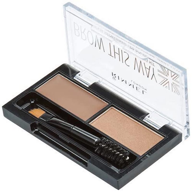 Kit de Cejas Rimmel Marrón Medio 1 g + 08 g