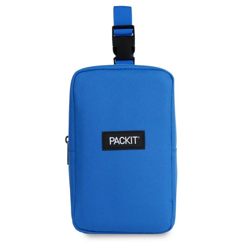 Caja de Snacks PackIt 10 cm × 12 cm × 20 cm Azul Celeste