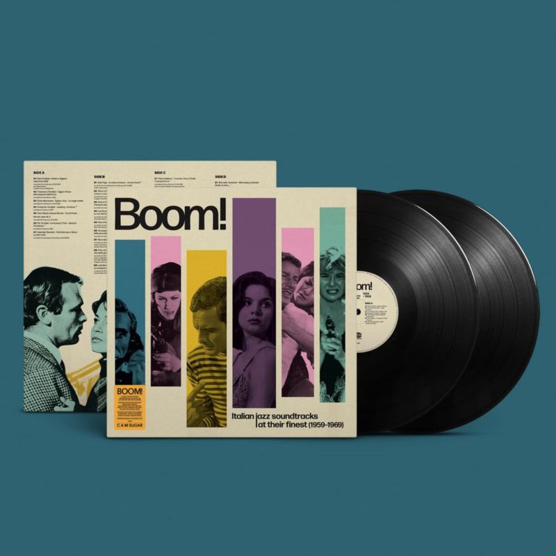 LP Verve Boom! Bandas Sonoras de Jazz Italiano (1959-69)