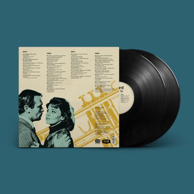 LP Verve Boom! Bandas Sonoras de Jazz Italiano (1959-69)