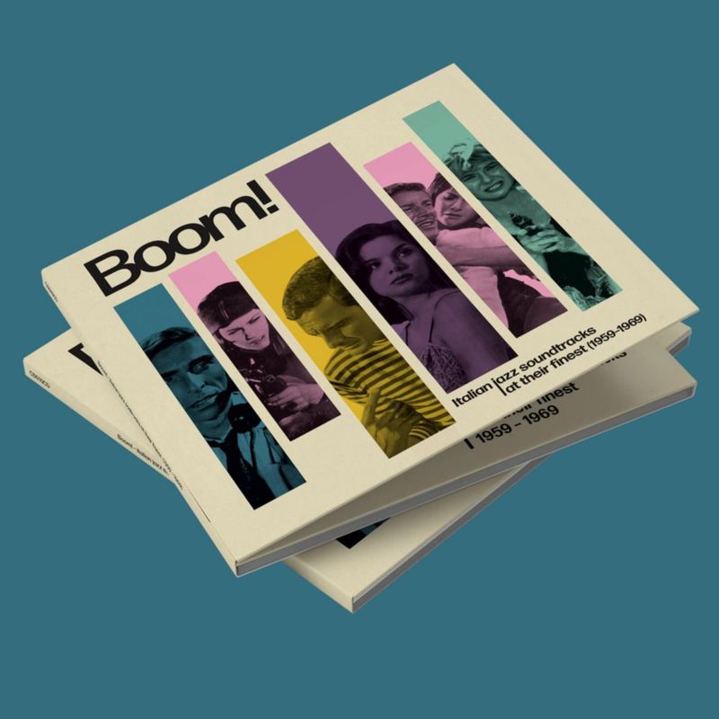 LP Verve Boom! Bandas Sonoras de Jazz Italiano (1959-69)