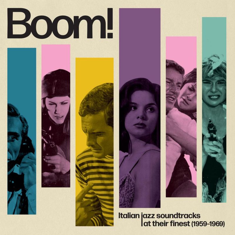 LP Verve Boom! Bandas Sonoras de Jazz Italiano (1959-69)