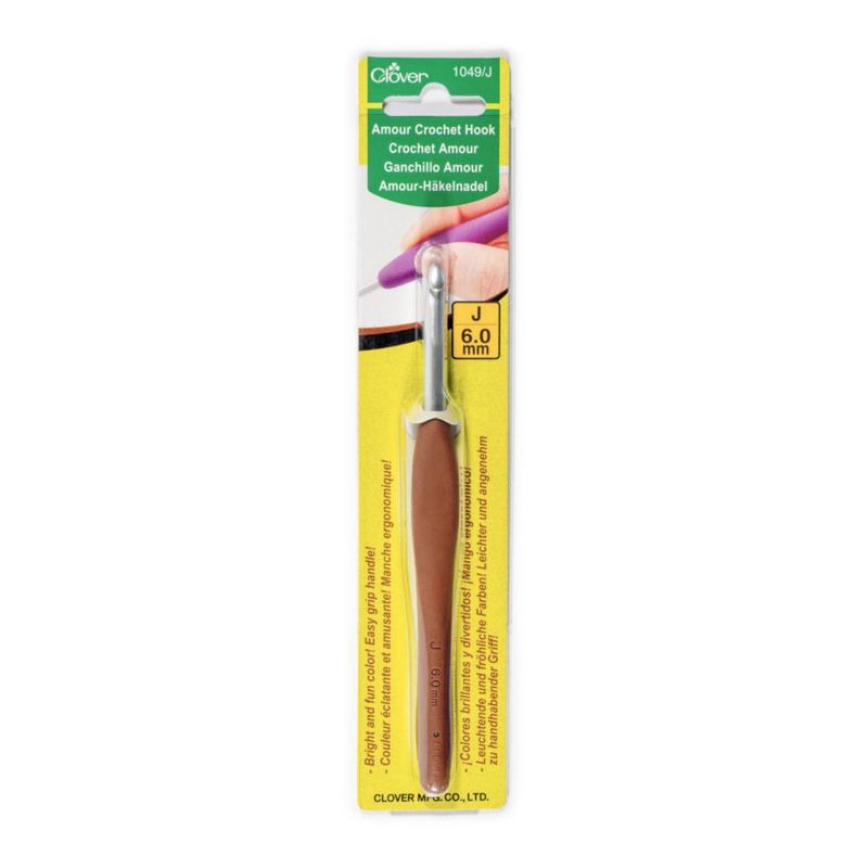 Ganchillo Clover 6.0 mm Talla J