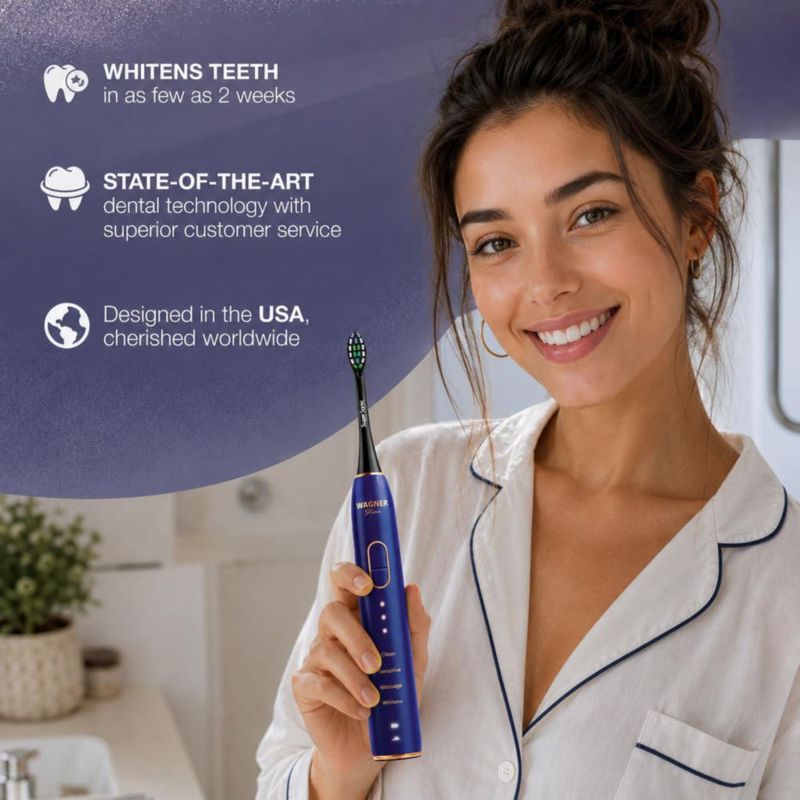Cepillo de dientes eléctrico Wagner Stern IntelliBrush Blanqueamiento 4 modos