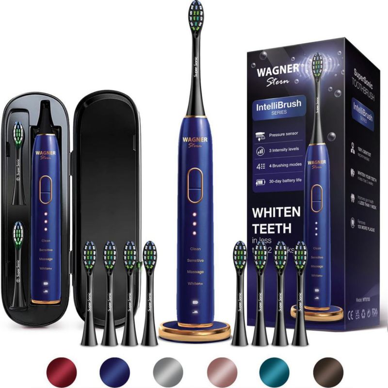 Cepillo de dientes eléctrico Wagner Stern IntelliBrush Blanqueamiento 4 modos