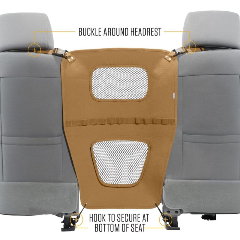 Barrera para Mascotas Carhartt Universal de Nylon Duck Marrón