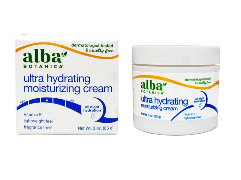 Crema Hidratante Alba Botanica 85 g Jazmín Vitamina E (Pack de 6)