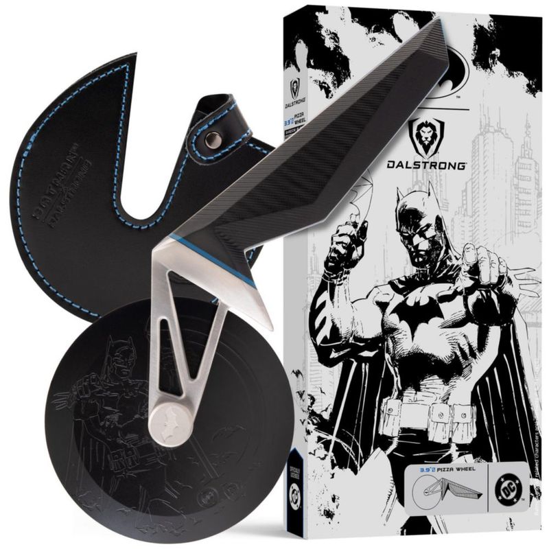 Cortador de pizza Dalstrong Batman Edición Shadow Black