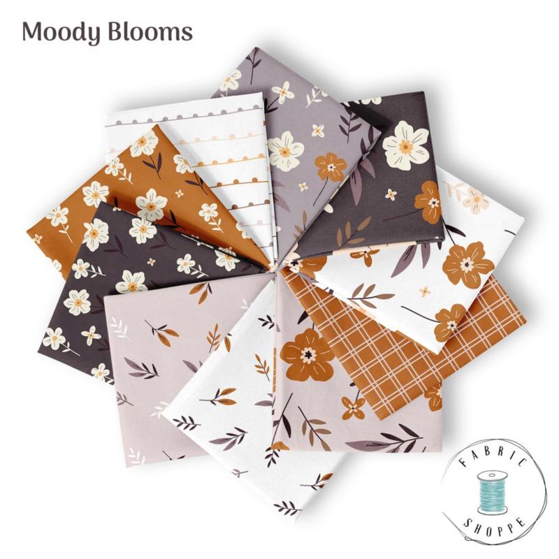 Fabric Fabric Shoppe 46x56 cm - Set de 10 cuartos de tela de algodón
