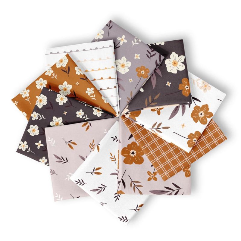 Fabric Fabric Shoppe 46x56 cm - Set de 10 cuartos de tela de algodón