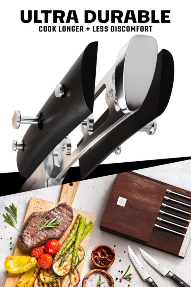 Juego de cuchillos para bistec Dalstrong 8 piezas 13 cm acero alemán