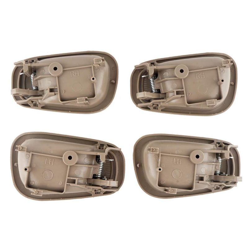 Manija interior de puerta NPAUTO color beige paquete de 4 para Toyota Corolla y Chevrolet Prizm