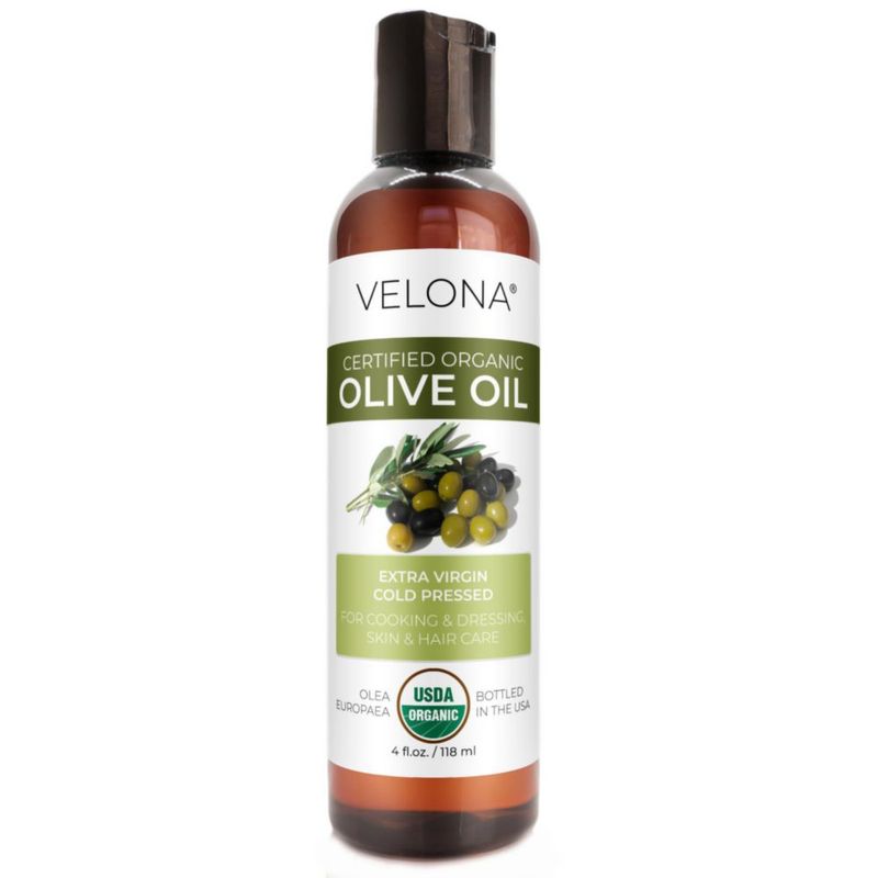 Aceite de oliva Velona 118 ml orgánico USDA prensado en frío