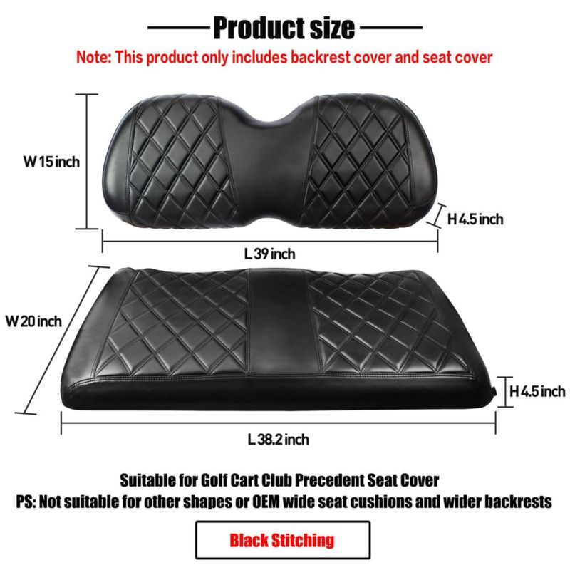 Cubierta de Asiento NOKINS para Club Car Precedent Diamond