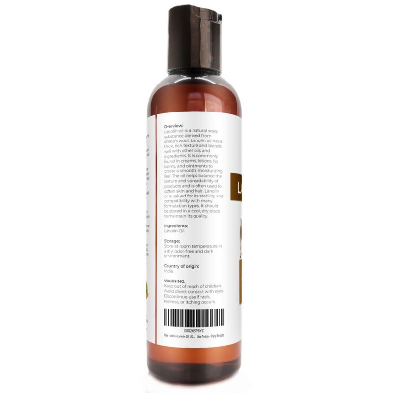 Aceite de lanolina Velona 118 ml grado USP prensado en frío