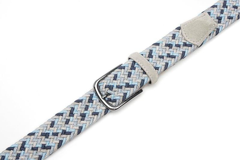 Cinturón de hombre Fabio Valenti de 35 cm tejido elástico estilo golf