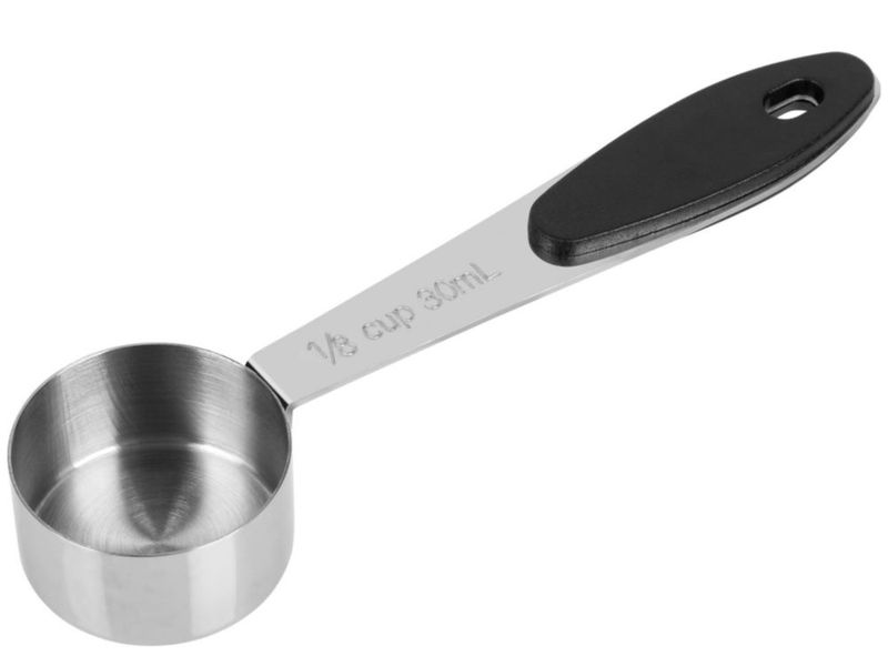 Taza medidora DOTINGHUX 30 ml de acero inoxidable con mango magnético