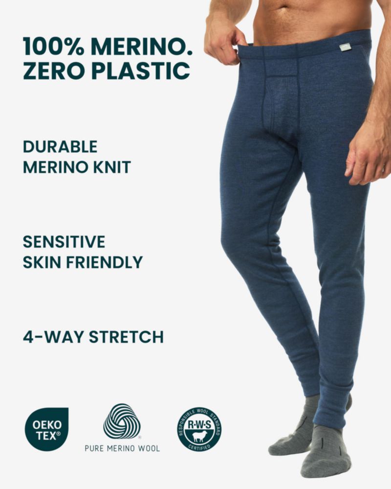 PANTALONES Merino.tech Grande Gris Carbón 250