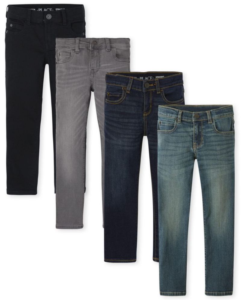 Jeans The Children's Place talla 10 EE. UU. pack de 4 stretch