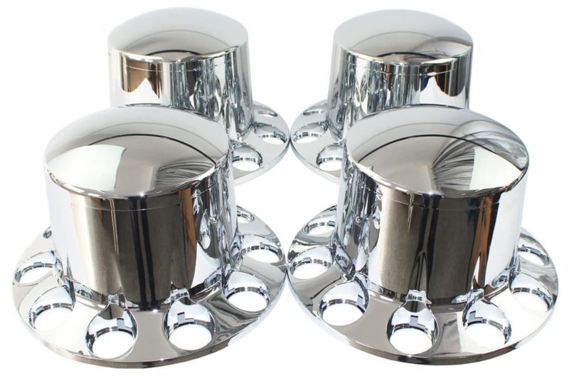 Kit de tapas de cubo KASONG 33 mm cromo ABS para camión