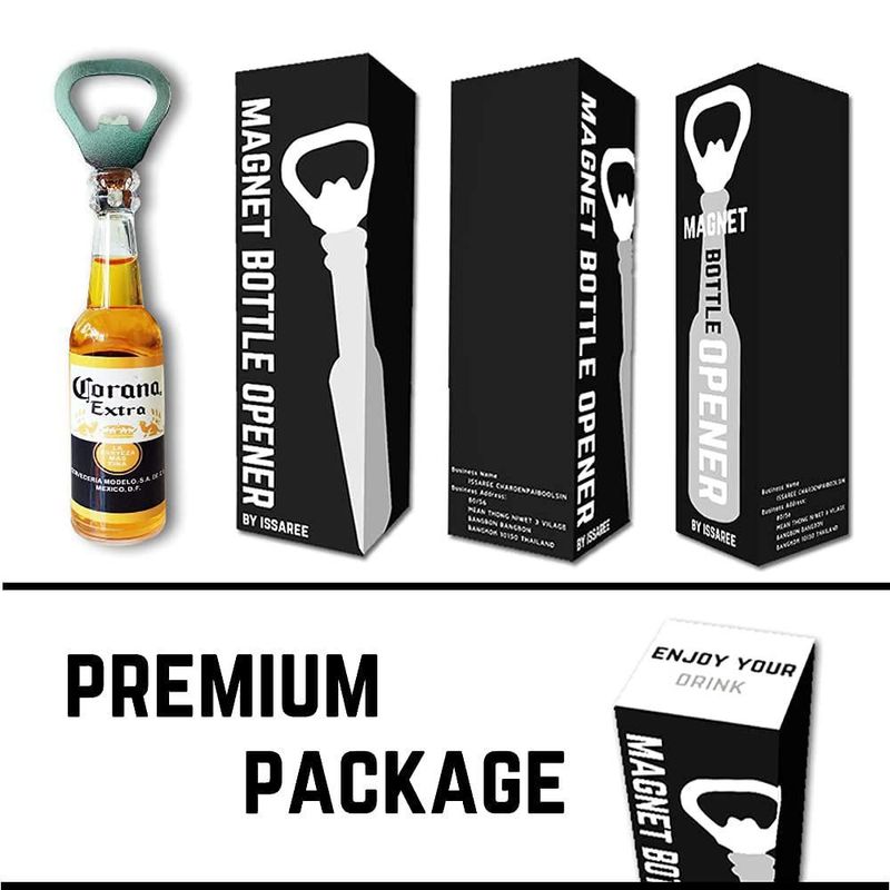 Abridor de botellas magnético ISSAREE Corona Extra decorativo