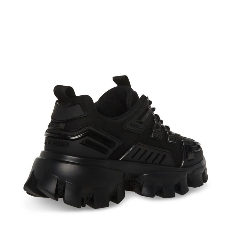 Zapatilla Steve Madden 27 cm negra suela gruesa