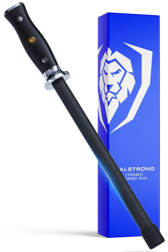 Barra de afilar Dalstrong 25 cm con núcleo de acero inoxidable de alto carbono