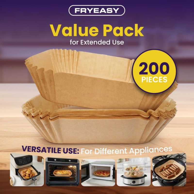 Forros desechables para freidora de aire FryEasy 6QT 100 piezas