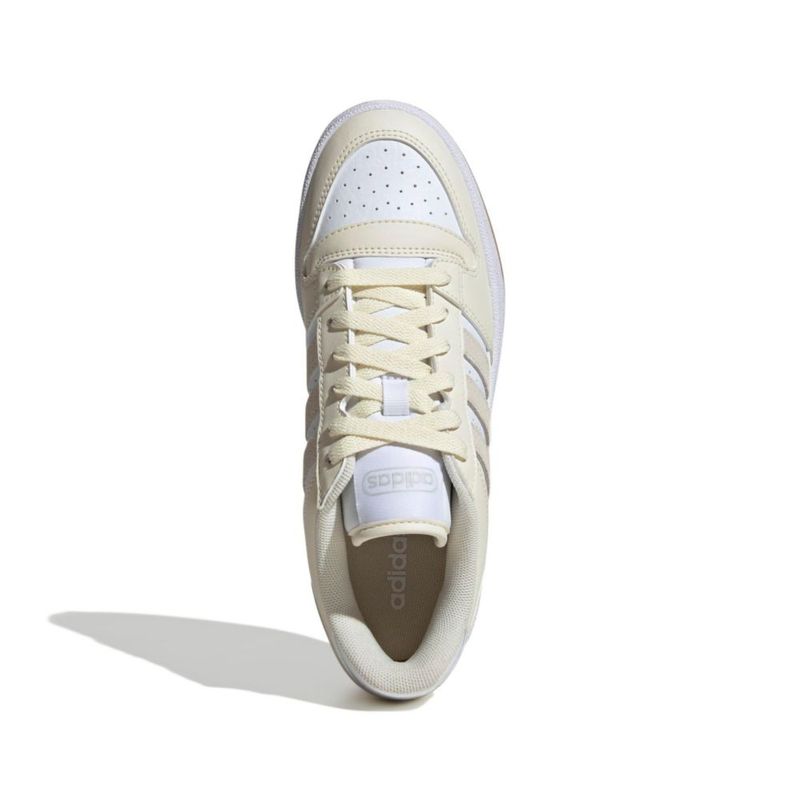Zapatillas adidas Break Start para mujer color marfil/blanco talla 10 (EE. UU.)