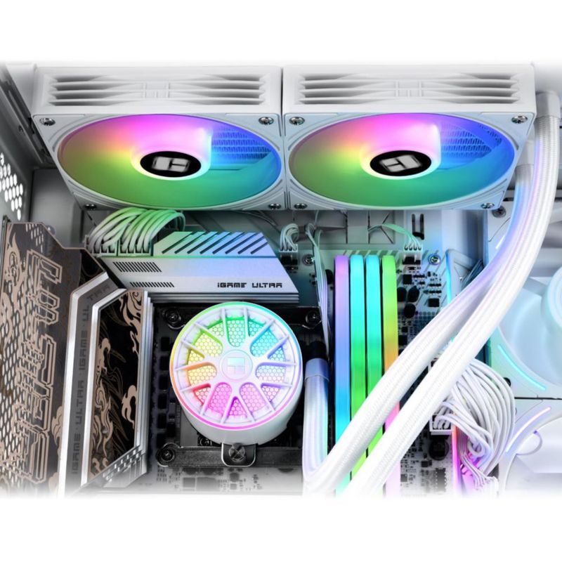 Enfriador Líquido para CPU Thermalright Aqua Elite 240 V6 ARGB Blanco