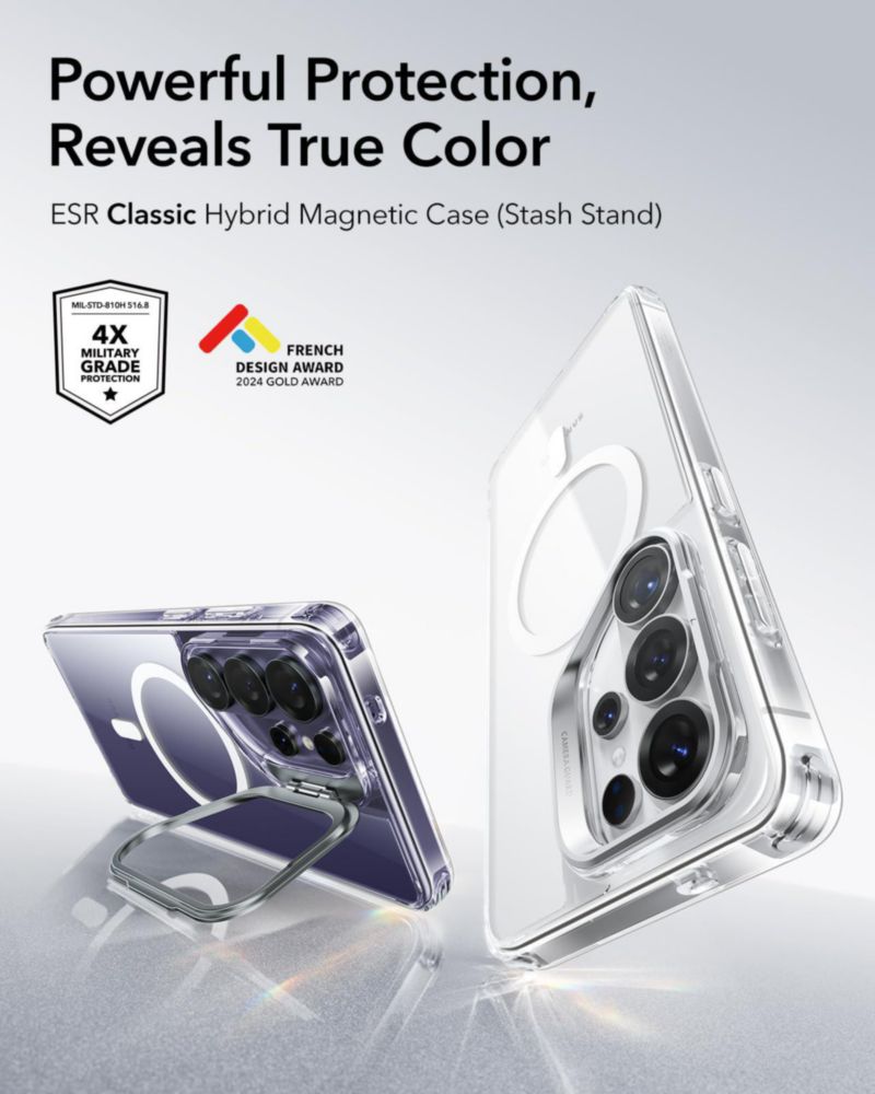 Funda ESR para Samsung Galaxy S26 Plus Transparente con MagSafe
